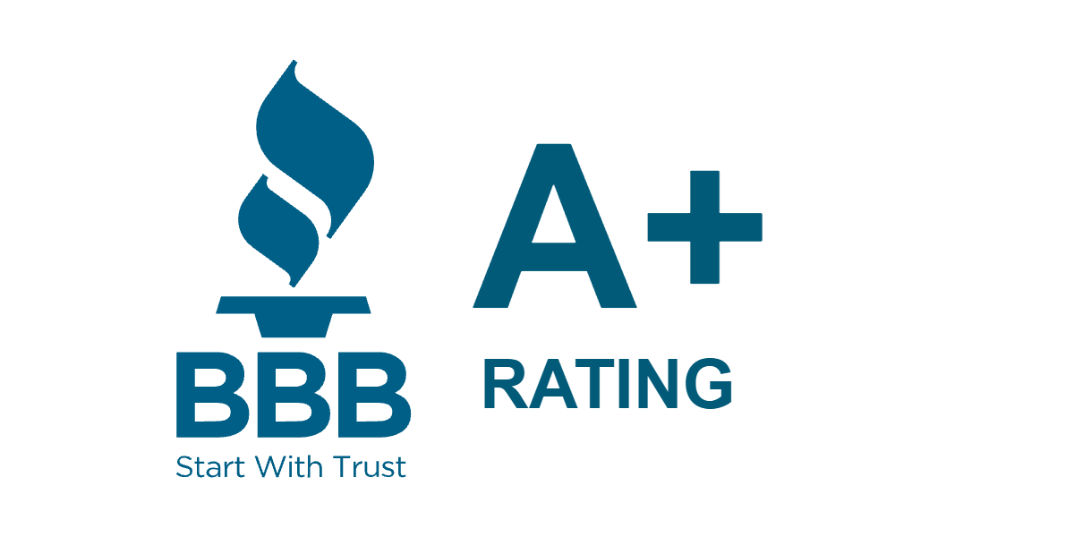 Better Business Bureau A+ rating