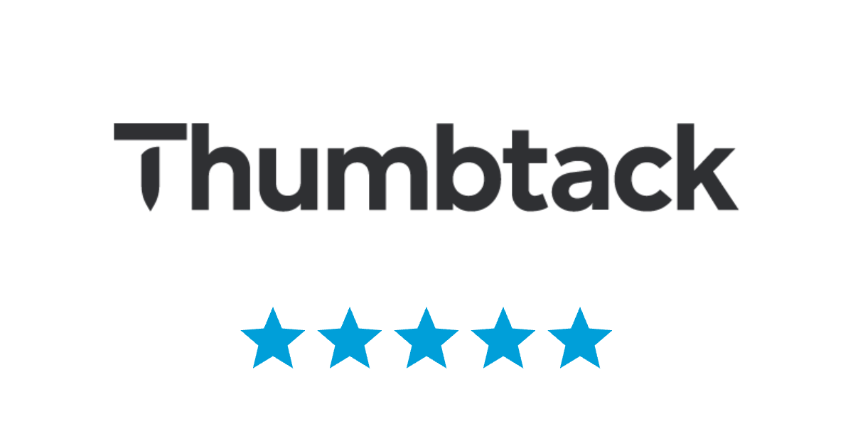 Thumbtack verified reviews, five stars